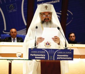 Visite officielle du PATRIARCHE DE ROUMANIE au Conseil de l’Europe de Strasbourg