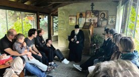 Nepsis Suisse : visite chez le père Gabriel Bunge et dans la paroisse roumaine de Lugano