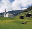 L’église St Lucien du sommet Piz Mundaun