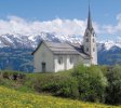 L’église St Lucien du sommet Piz Mundaun