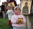 Copiii au fost cei mai încântati de multimea icoanelor de la procesiune