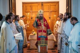 Sfințirea bisericii cu hramul „Intrarea în Templu a Maicii Domnului” și „Sfântul Grigorie Palama” (Bruxelles – Anderlecht)