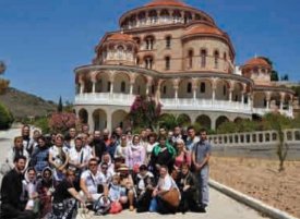 Creştinii ortodocşi din Coslada, pe urmele sfinţilor, în Grecia - prima iniţiativă de acest fel din Spania