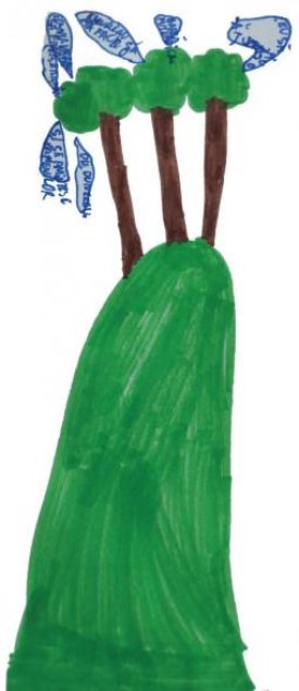 Trois arbres